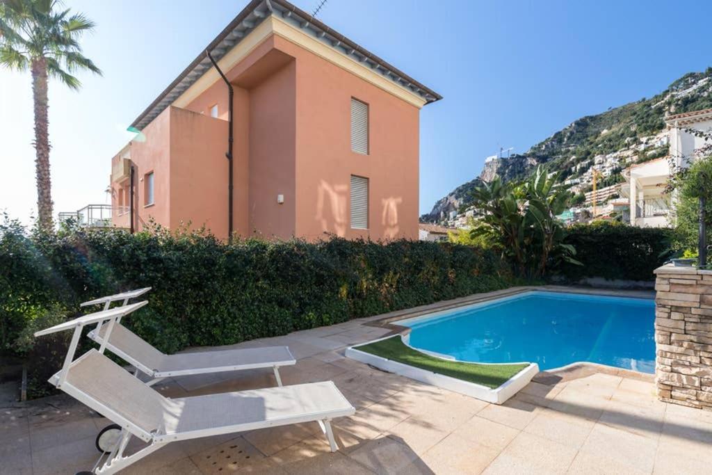 Villa Rocky - Luxury 3Br Apt In Liberty Villa.Pool,Garden,Wifi Roquebrune-Cap-Martin Exterior photo